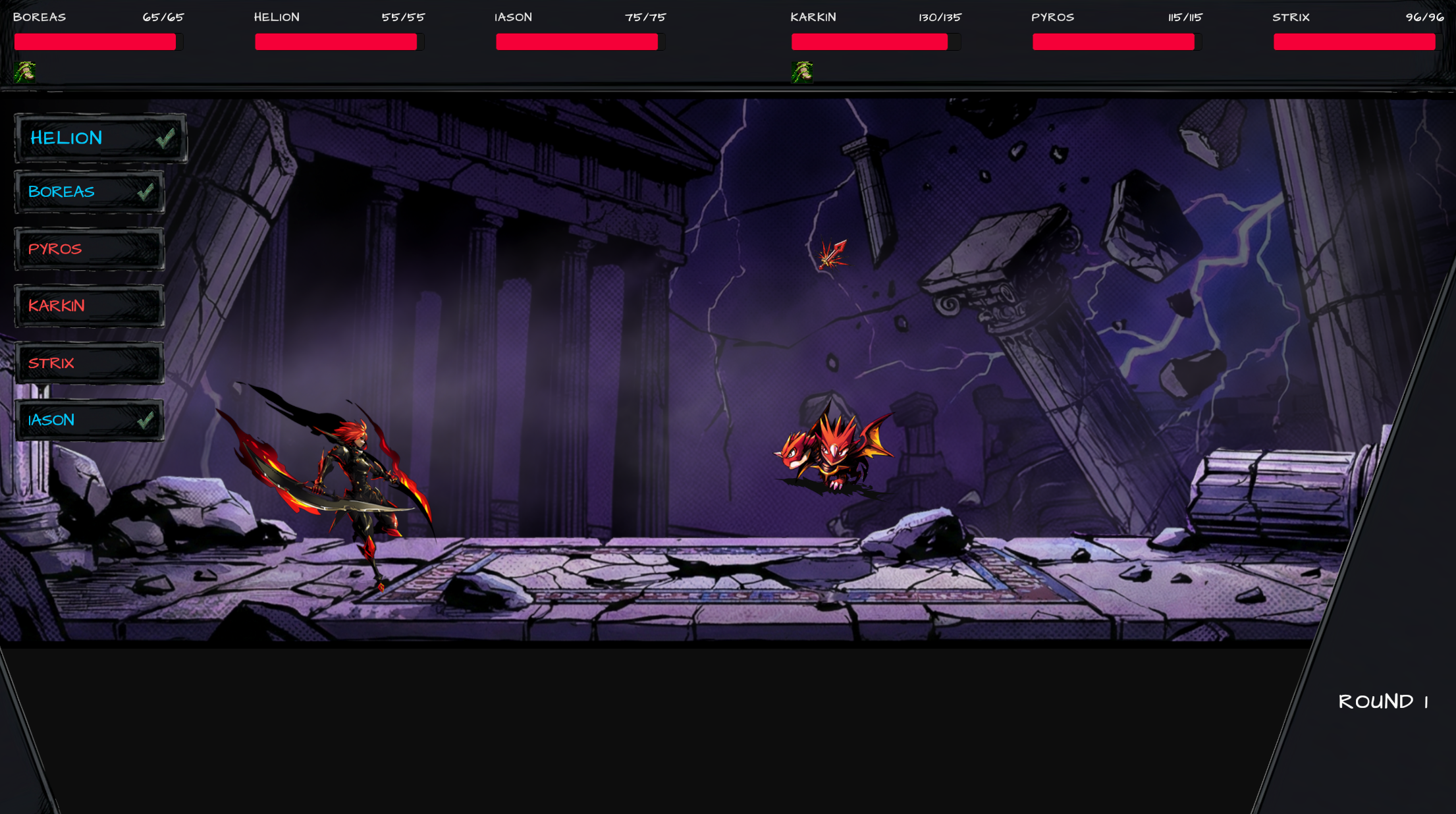 Phalanx Tactical Combat with Dynamic Skill Cards